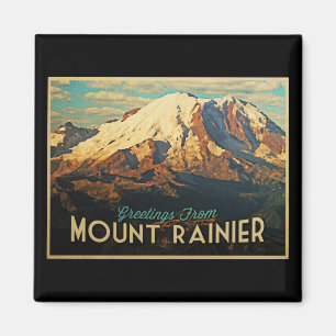 Mount Rainier Magnet