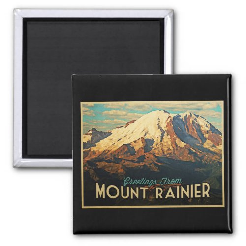 Mount Rainier Magnet