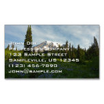 Mount Rainier Morning Light Business Card Magnet