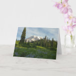 Mount Rainier Morning Light Card