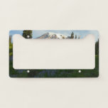 Mount Rainier Morning Light License Plate Frame