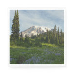Mount Rainier Morning Light Napkins