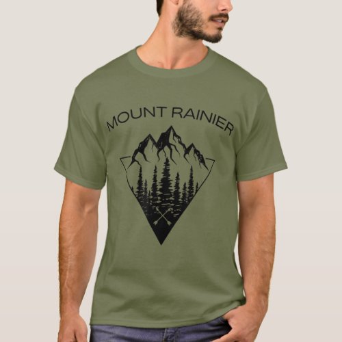 Mount Rainier  Mt Rainier National Park Gift T_Shirt