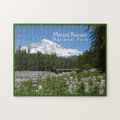 Mount Rainier NP Longmire Jigsaw Puzzle