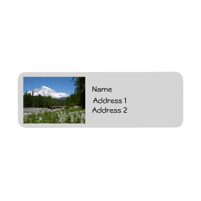 Mount Rainier N.P. (Longmire) Label (Front)