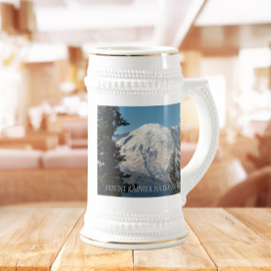 Mount Rainier National Landscape Beer Stein