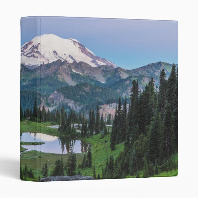 Mount Rainier National Park 3 Ring Binder (Front/Spine)