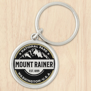 Mount Rainier National Park - Alpine Crest Keychain