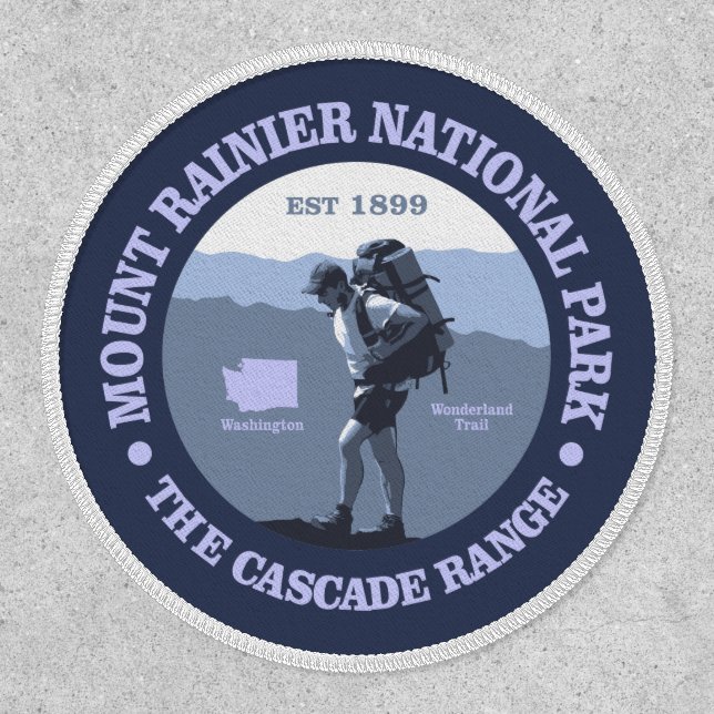 Mount Rainier National Park (BG) Patch (Front)