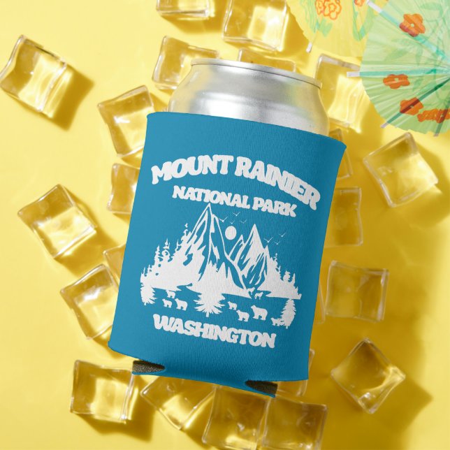 Mount Rainier National Park Can Cooler (In Situ Summer)