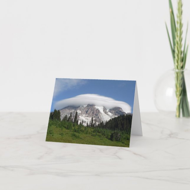 Mount Rainier National Park Card (Front)