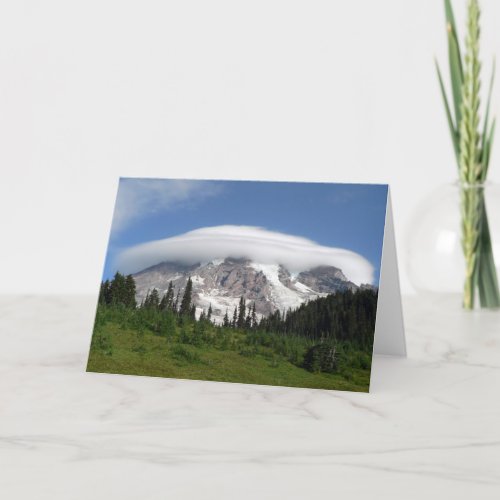 Mount Rainier National Park Card