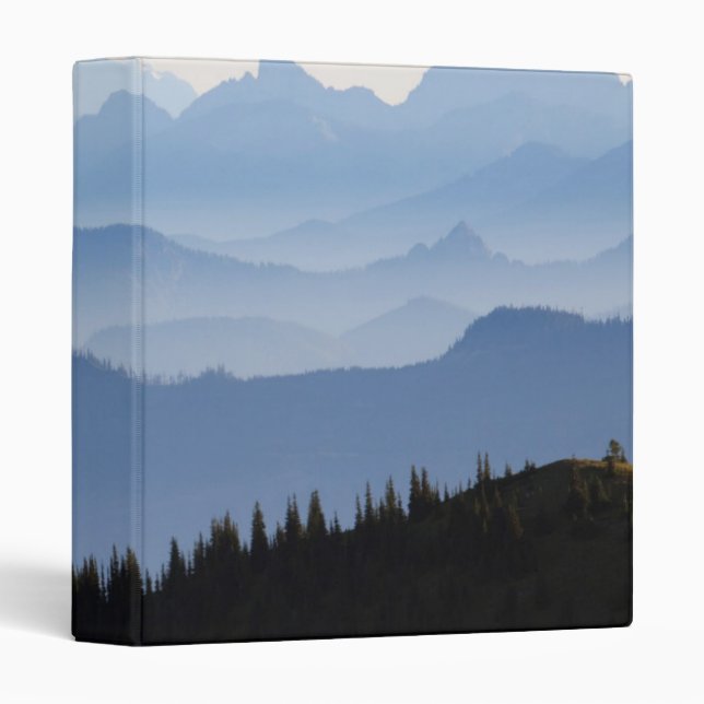 Mount Rainier National Park | Cascade Mountains Binder (Front/Spine)