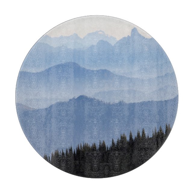 Mount Rainier National Park | Cascade Mountains Cutting Board (Front)