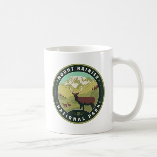 Mount Rainier National Park Coffee Mug