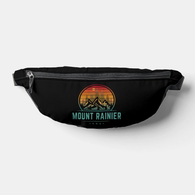 Mount Rainier National Park Fanny Pack (Lay Down)