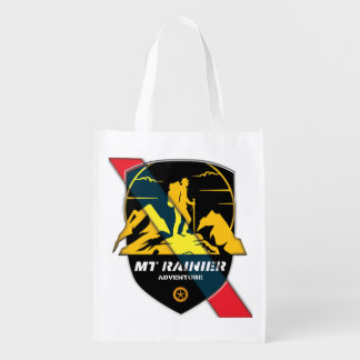 Mount Rainier National Park Grocery Bag