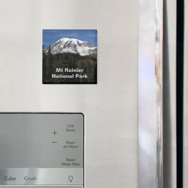 Mount Rainier National Park Landscape Magnet (In Situ (Fridge))