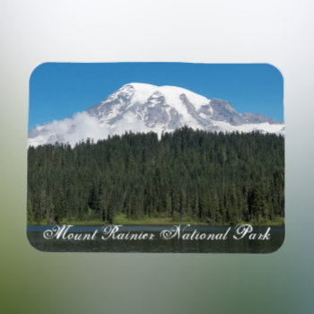 Mount Rainier National Park Landscape Magnet by northwestphotos at Zazzle