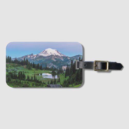 Mount Rainier National Park Luggage Tag
