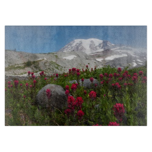 Mount Rainier National Park Mount Rainier 1 Cutting Board