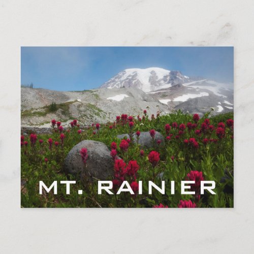 Mount Rainier National Park Mount Rainier 1 Postcard