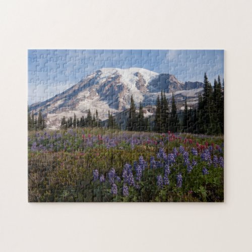 Mount Rainier National Park Mount Rainier 3 Jigsaw Puzzle