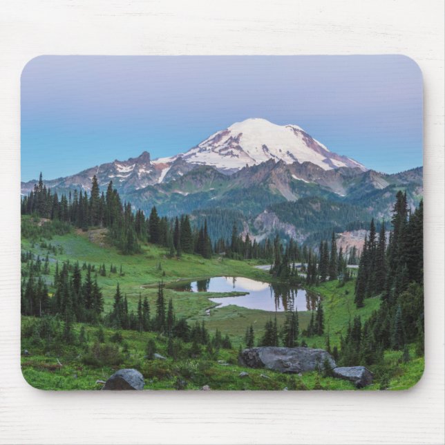 Mount Rainier National Park Mouse Pad (Front)