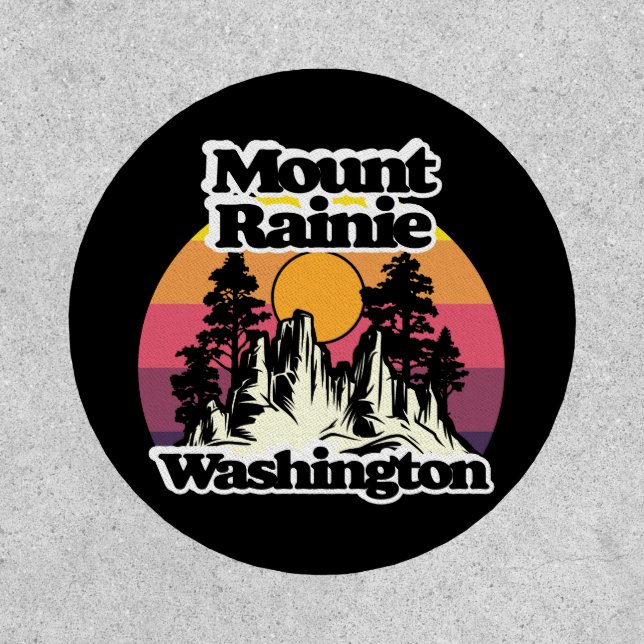 Mount Rainier National Park Patch (Front)