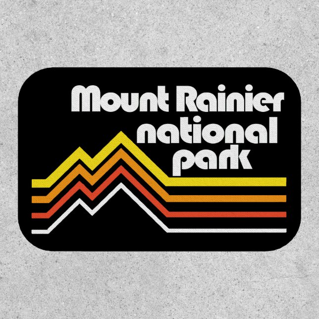 Mount Rainier,National Park Patch (Front)
