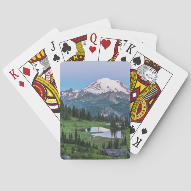 Mount Rainier National Park Poker Cards (Back)