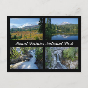 Mount Rainier National Park Postcard