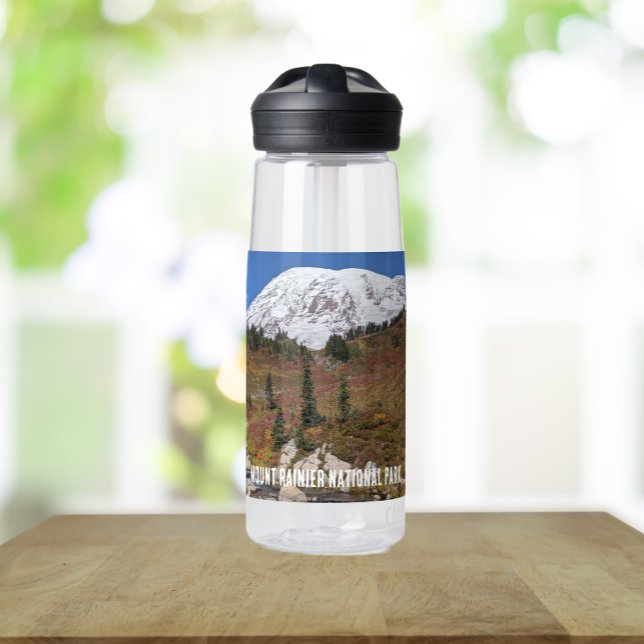 Mount Rainier National Park Scenery Water Bottle (Creator Uploaded)