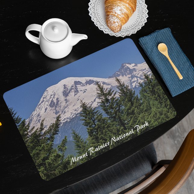 Mount Rainier National Park Scenic Landscape Placemat (In Situ Front)