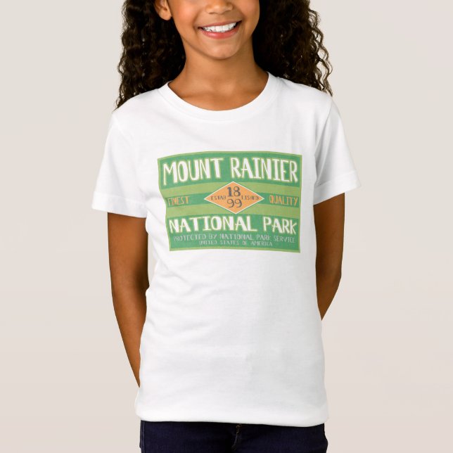 Mount Rainier National Park T-Shirt (Front)