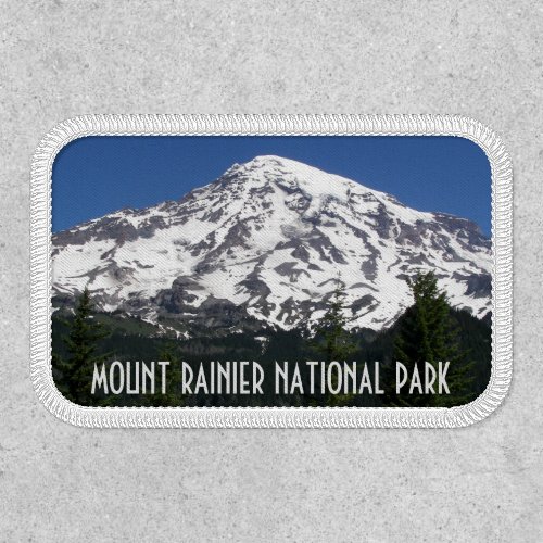 Mount Rainier National Park Travel Patch