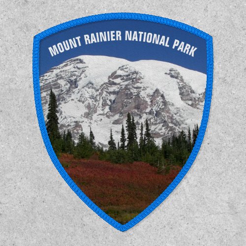 Mount Rainier National Park Travel Patch