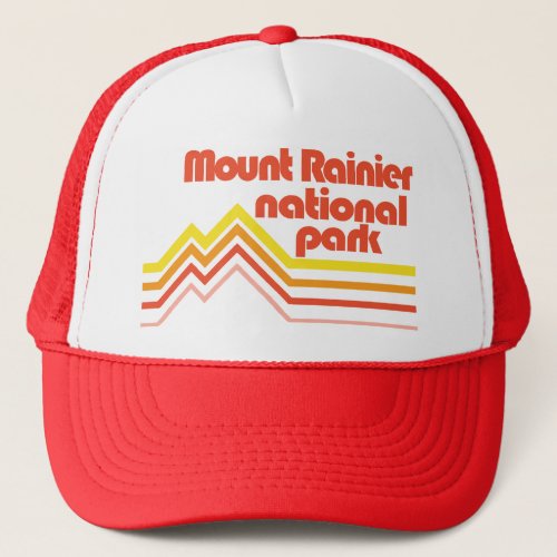 Mount RainierNational Park Trucker Hat