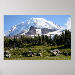 Mount Rainier National Park, WA. Spray Park Poster
