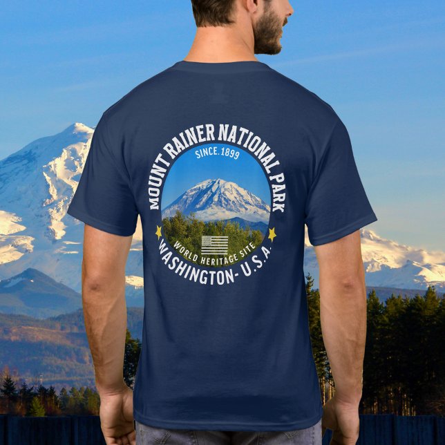 Mount Rainier National Park – Washington Hiking T-Shirt (Creator Uploaded)