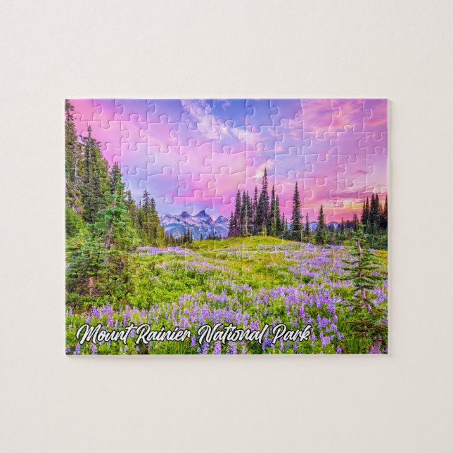 Mount Rainier National Park, Washington Jigsaw Puzzle (Horizontal)