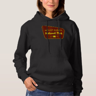 Mount Rainier National Park Washington Nature Dist Hoodie