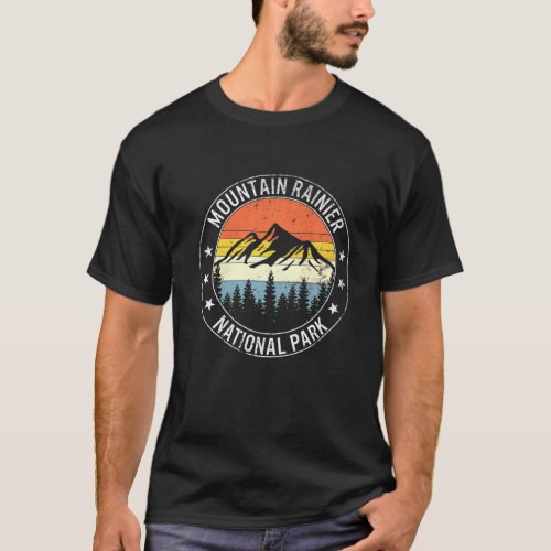 Mount Rainier National Park Washington Vacation Ca T_Shirt