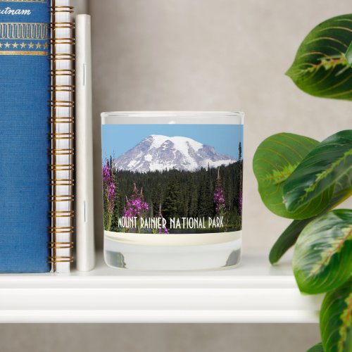 Mount Rainier National Park Wildflowers Scented Candle