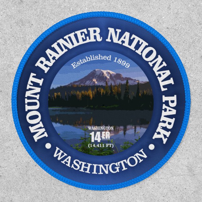 Mount Rainier NP2 Patch (Front)