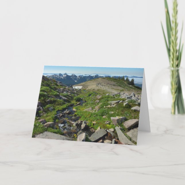 Mount Rainier Panorama Point Card (Front)