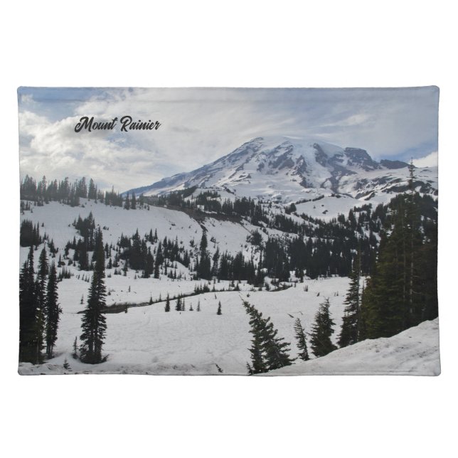 Mount Rainier placemat (Front)