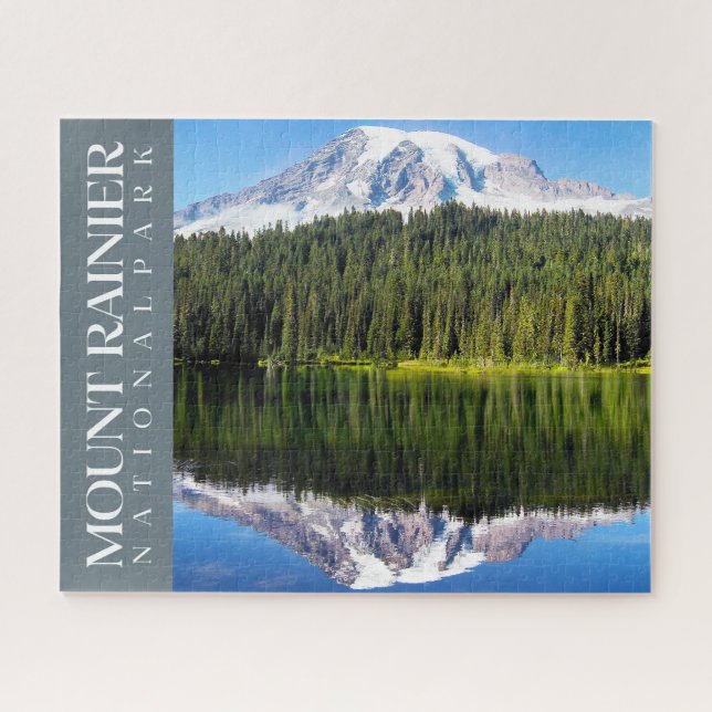 Mount Rainier Puzzle, National Park Jigsaw Puzzle (Horizontal)