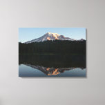 Mount Rainier Reflected Sunrise I Canvas Print