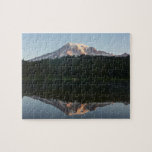 Mount Rainier Reflected Sunrise I Jigsaw Puzzle